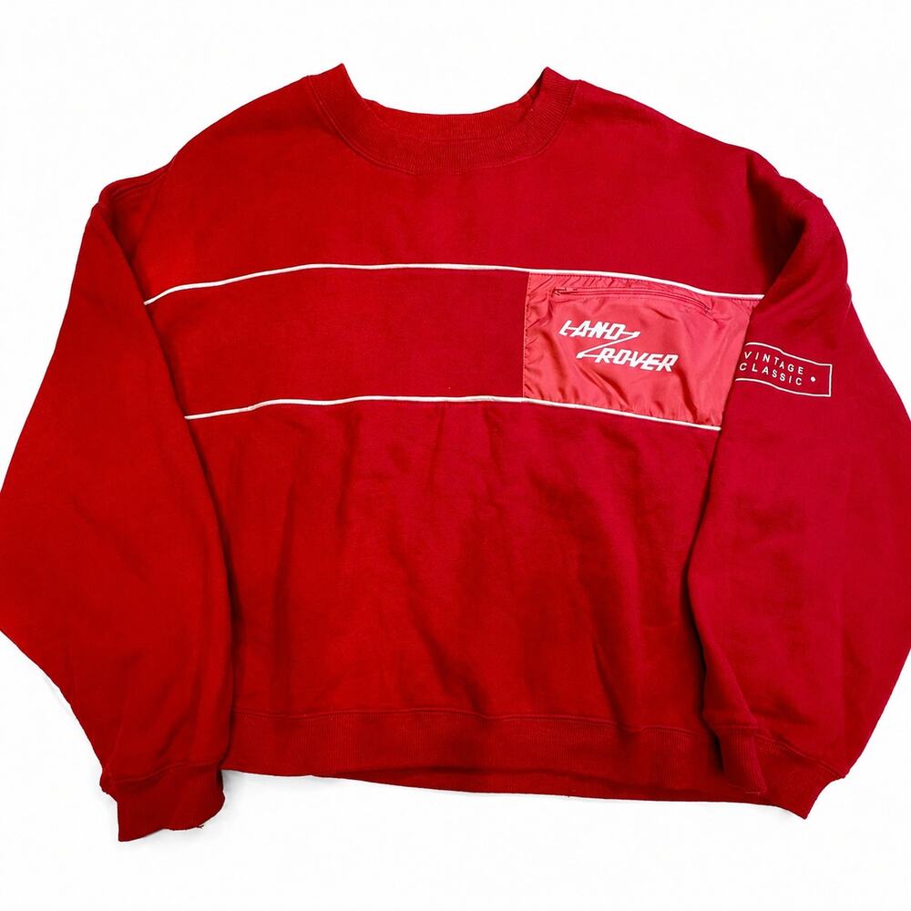 Land Rover x PacSun 48 Crew Neck Sweatshirt Size L Red